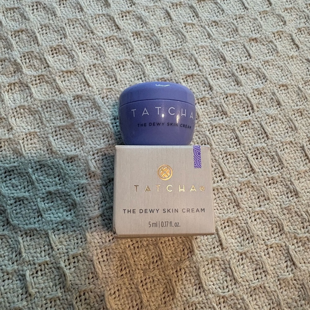 Tatcha Purple Dewy Skin Cream Jar